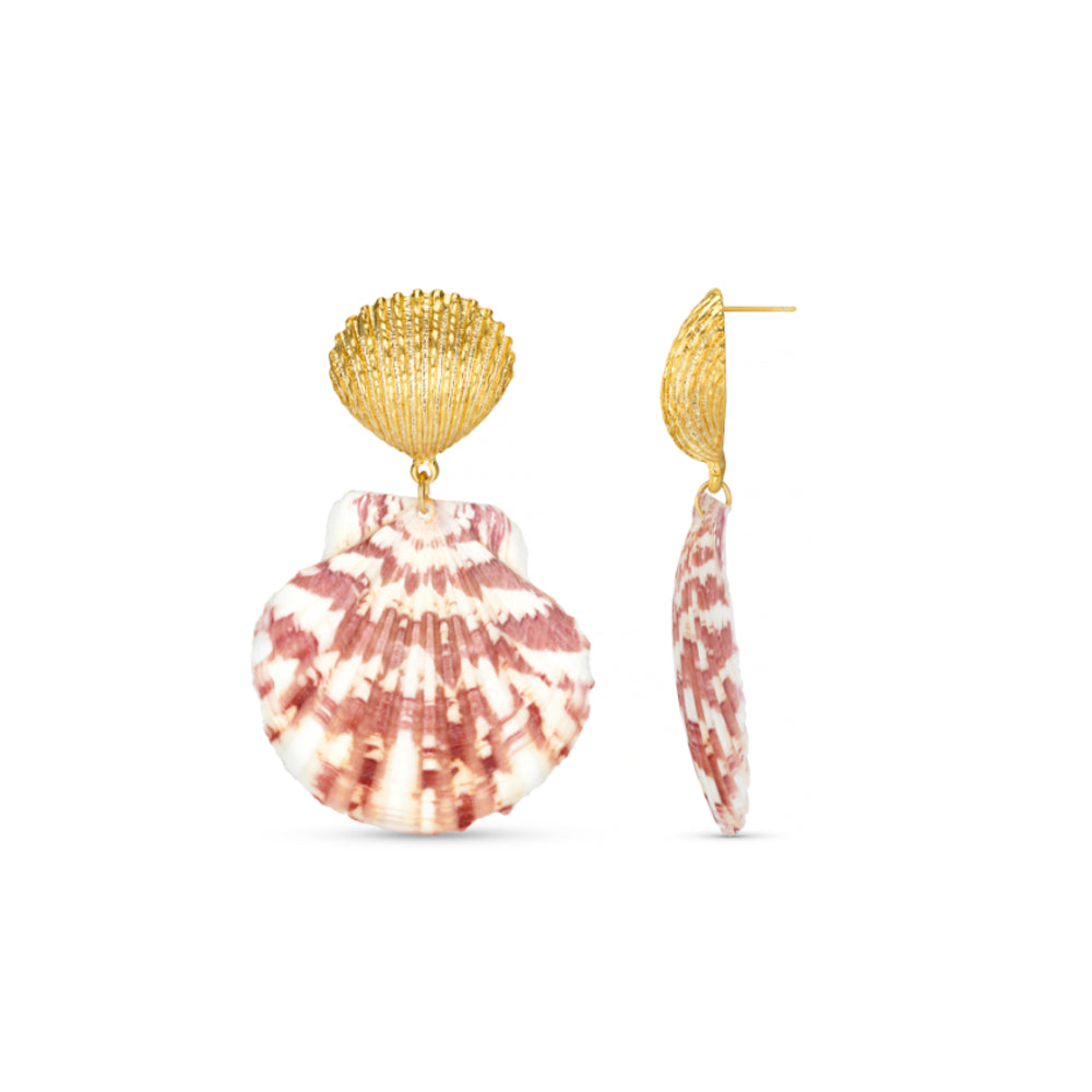 Statement Earring Default Statement Calico Shell Earrings Orelia Jewellery